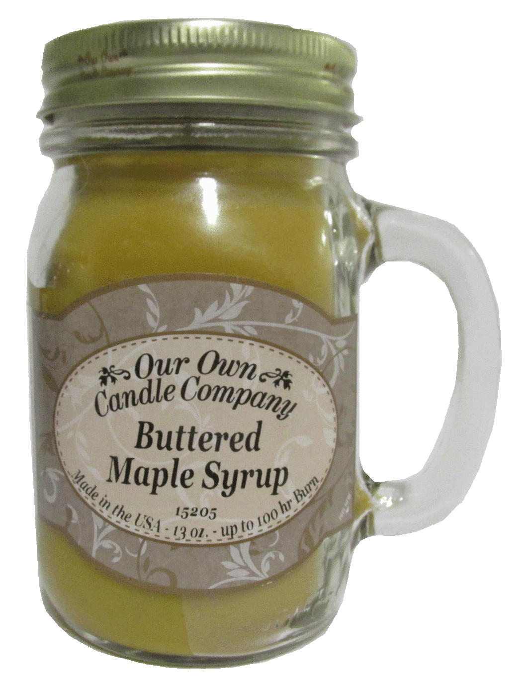 Buttered Maple Syrup 13 OZ Mason Jar Candle