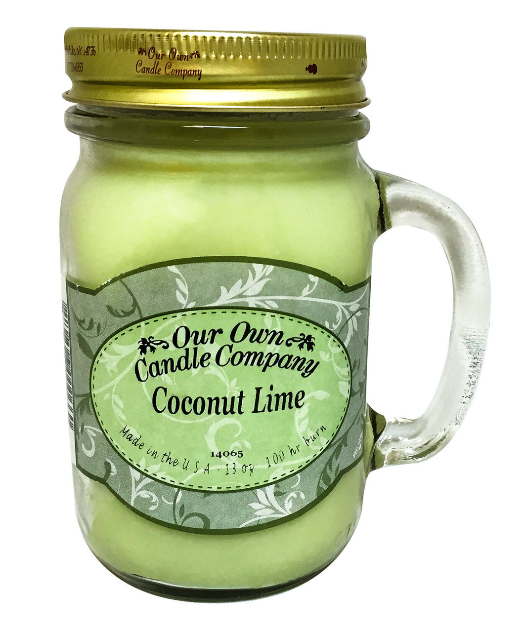 Coconut Lime - 13 oz. Mason Jar Candles