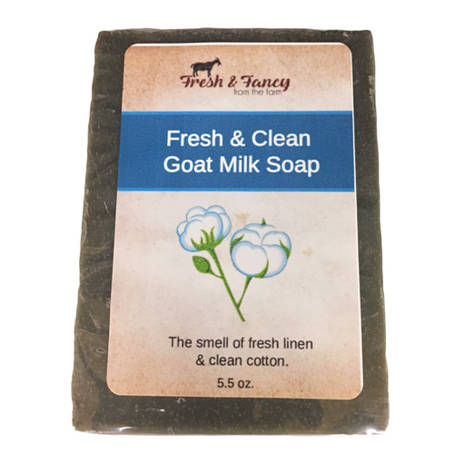 Fresh and Clean Goat Milk Bar Soap