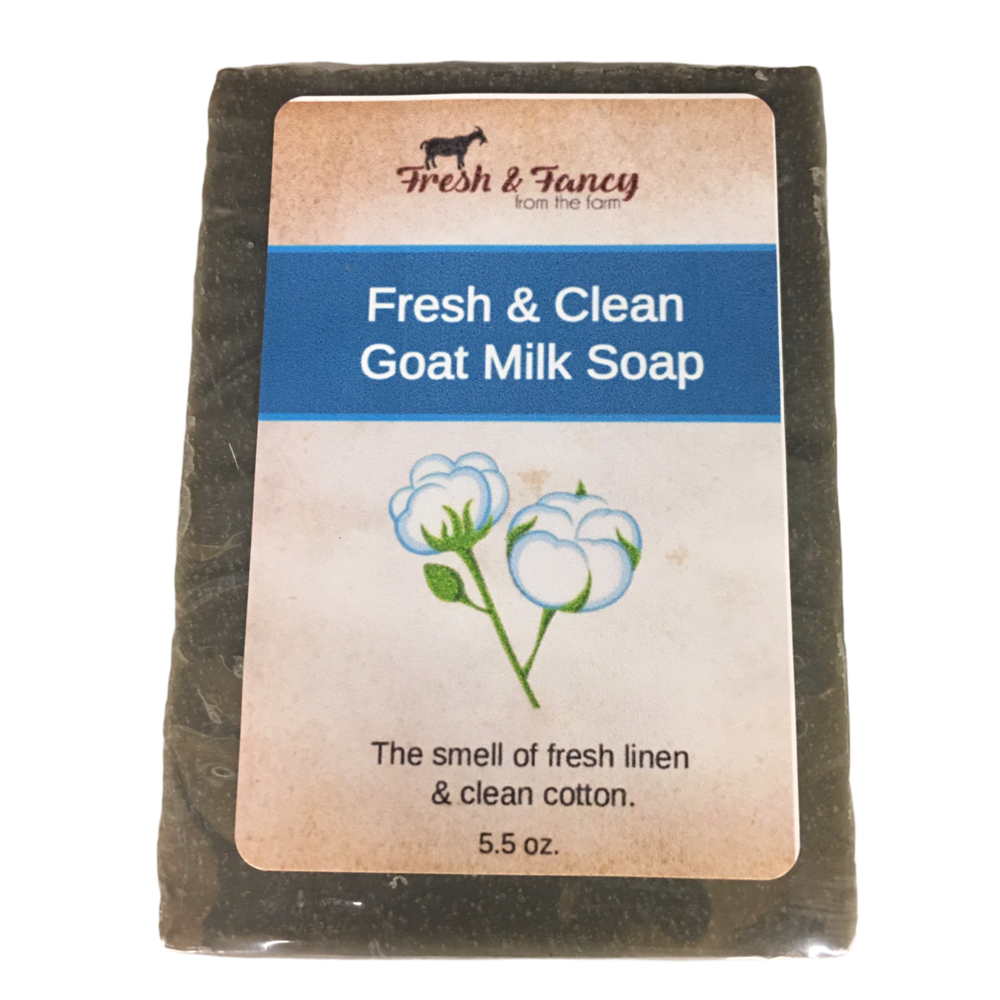 Fresh and Clean Goat Milk Bar Soap