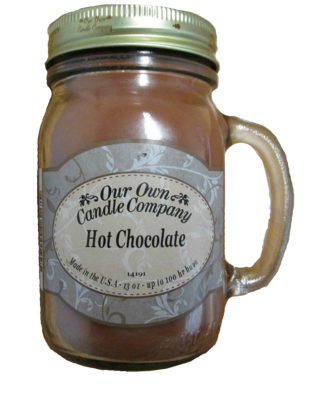 Hot Chocolate 13 oz. Mason Jar Candles