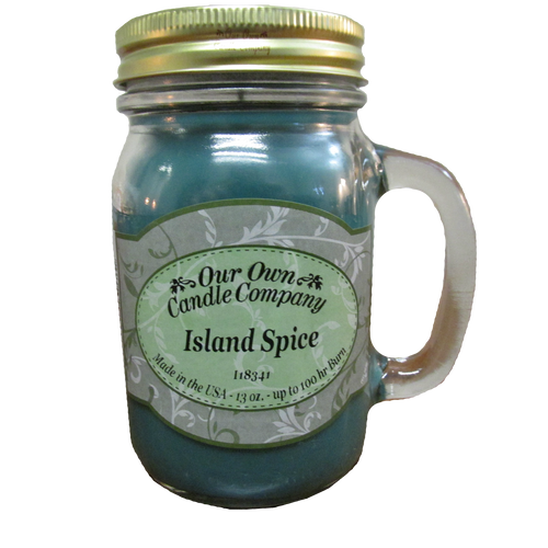 Island Spice - 13 oz. Mason Jar Candles