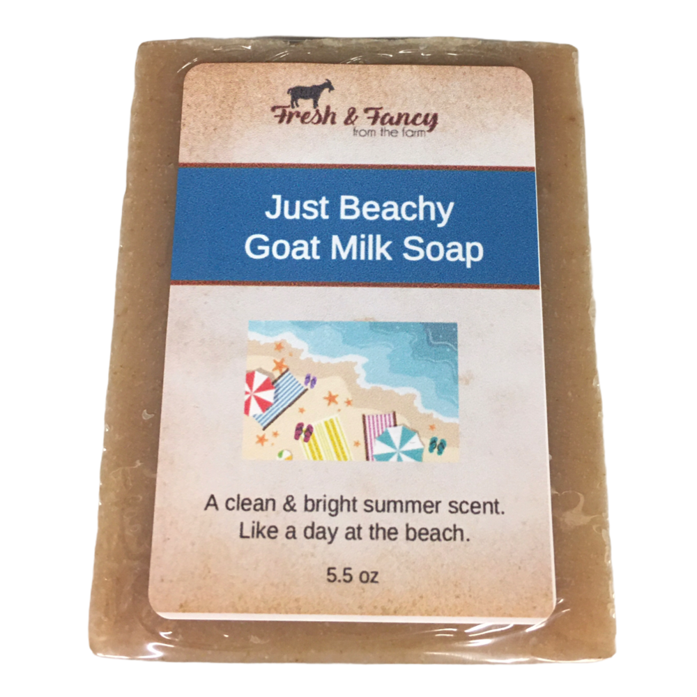 Just Beachy Goat Milk Bar Soap