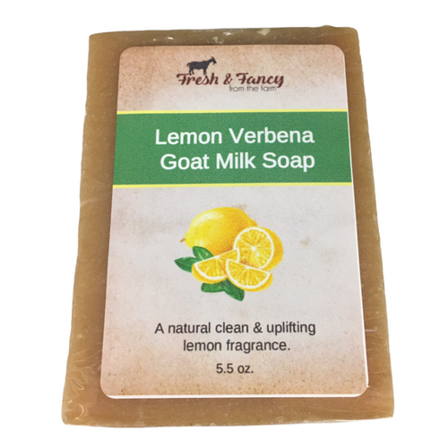 Lemon Verbena Goat Milk Bar Soap