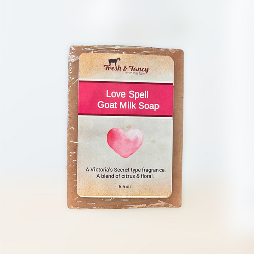 Love Spell Goat Milk Bar Soap