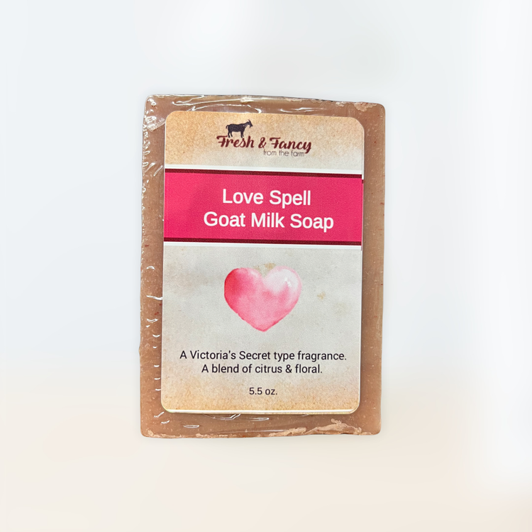 Love Spell Goat Milk Bar Soap