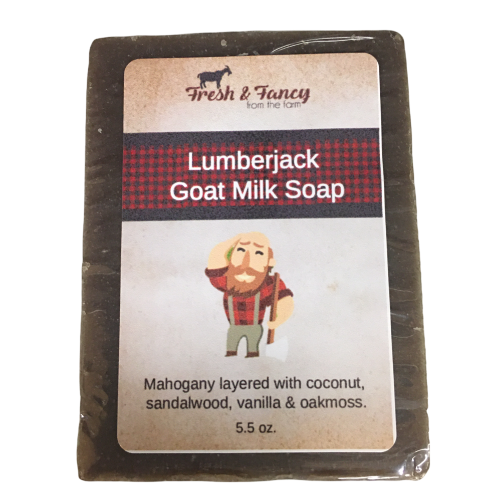 Lumberjack Goat Milk Bar Soap