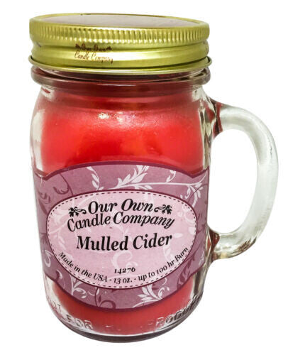 Mulled Cider 13 oz. Mason Jar Candles