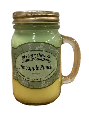 Pineapple Punch - 13 oz. Mason Jar Candles