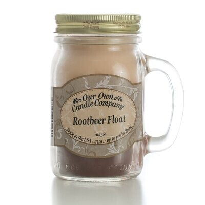 Rootbeer Float -13 oz. Mason Jar Candles