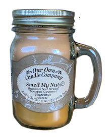 Smell My Nuts -13 oz. Mason Jar Candles