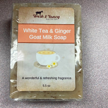 White Tea and Ginger Goat Milk Bar Soap