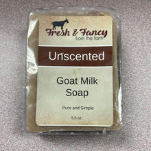 Unscented Goat Milk Bar Soap