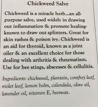 4 oz. Chickweed Salve